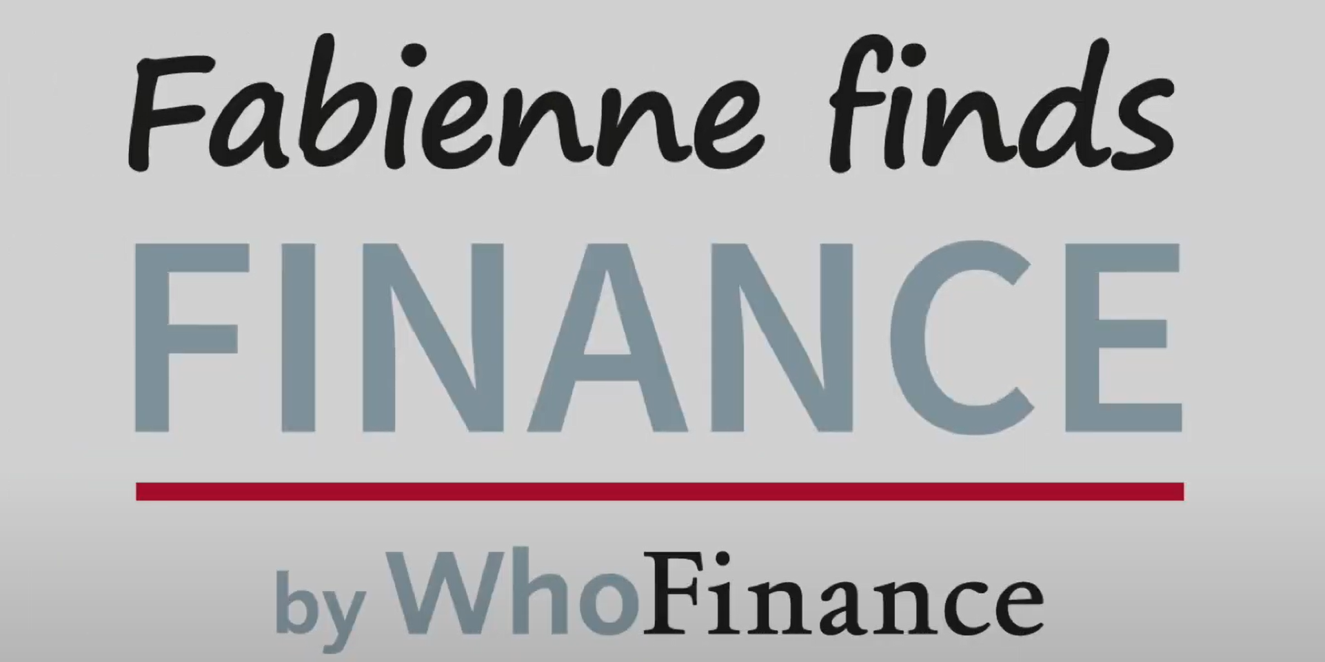 Fabienne finds Finance